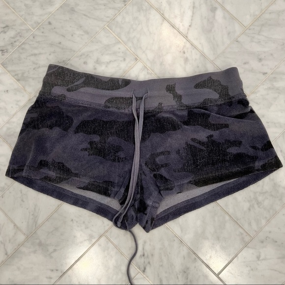 Hardtail shorts bundle 3 pairs terry cloth short shorts camo, red & turq size XL - Picture 2 of 6